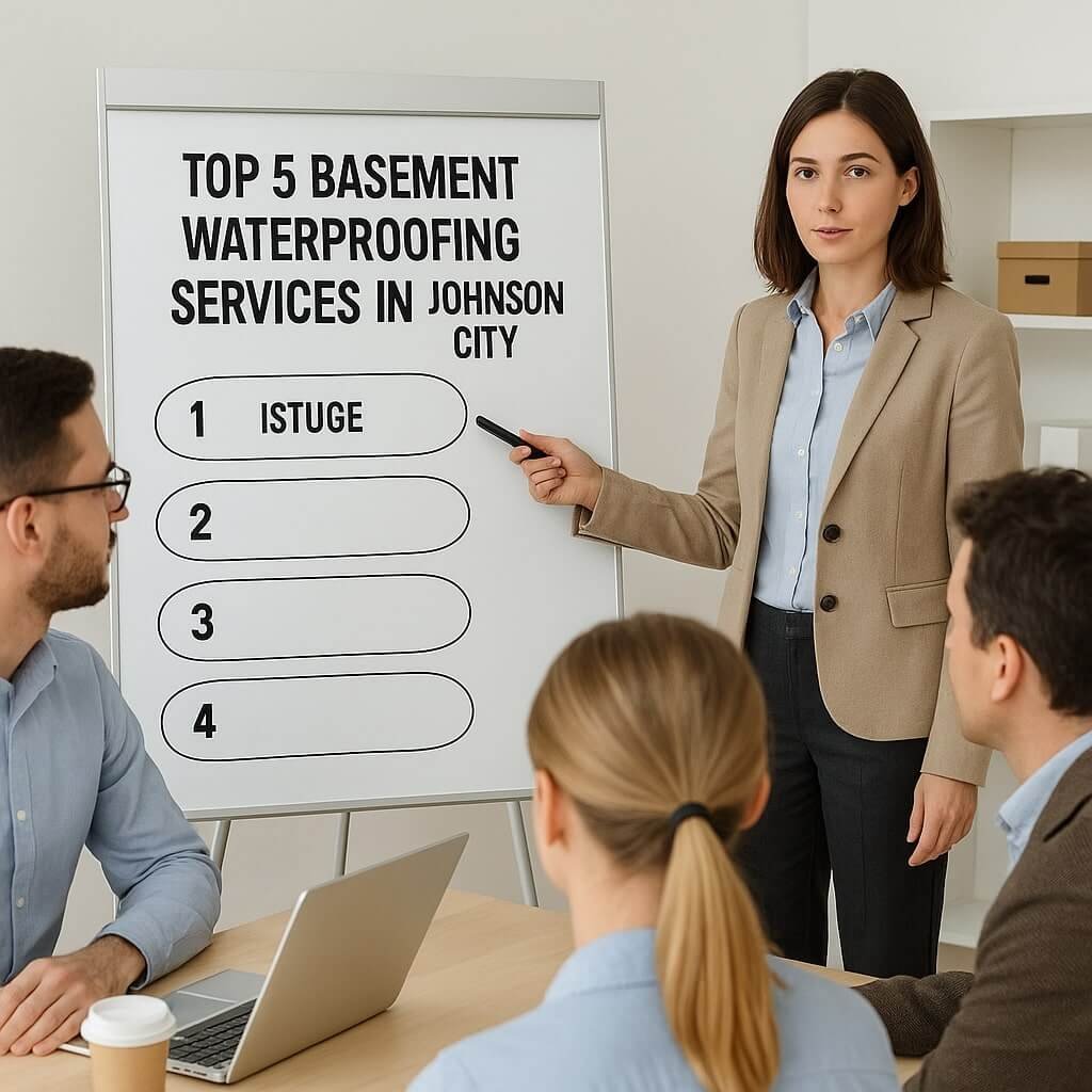Top 5 Basement Waterproofing Services in Johnson City